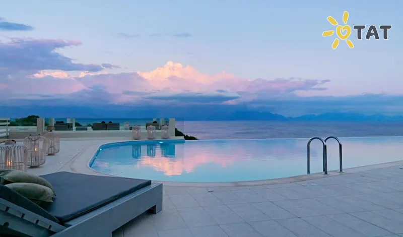 Фото отеля Camvillia Resort Hotel 5* Peloponesas Graikija išorė ir baseinai