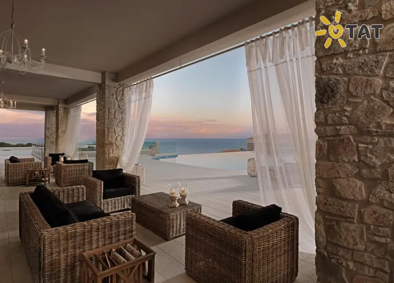 Фото отеля Camvillia Resort Hotel 5* Peloponesas Graikija išorė ir baseinai