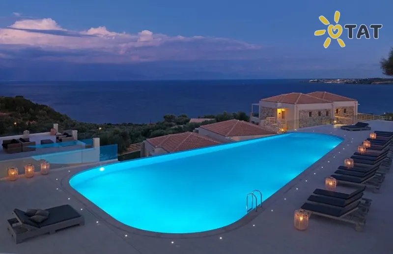Фото отеля Camvillia Resort Hotel 5* Peloponesas Graikija išorė ir baseinai