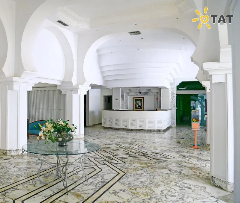 Фото отеля Hello Yasmine Hotel 4* Хаммамет Тунис лобби и интерьер