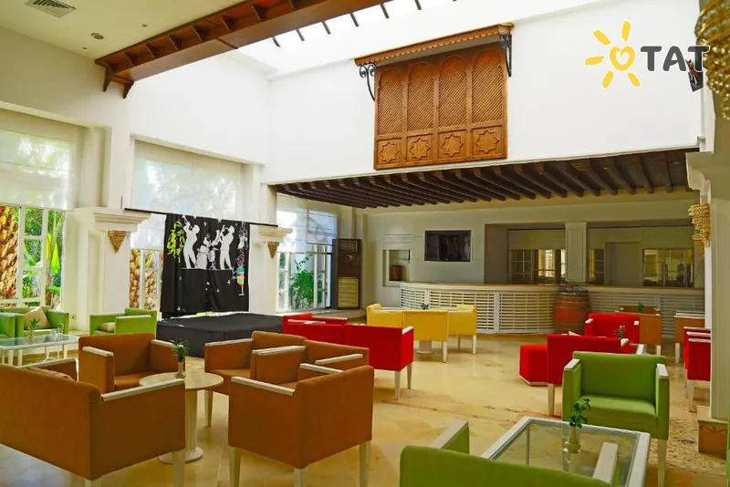 Фото отеля Hello Yasmine Hotel 4* Хаммамет Тунис лобби и интерьер