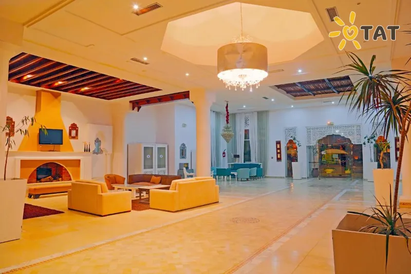 Фото отеля Hello Yasmine Hotel 4* Хаммамет Тунис лобби и интерьер