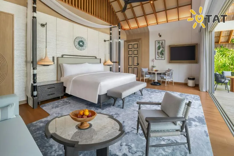 Фото отеля JW Marriott Maldives Kaafu Atoll Island Resort 5* Северный Мале Атолл Мальдивы номера