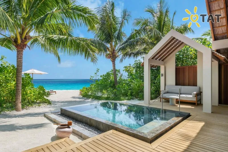 Фото отеля JW Marriott Maldives Kaafu Atoll Island Resort 5* Северный Мале Атолл Мальдивы номера
