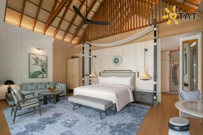 Фото отеля JW Marriott Maldives Kaafu Atoll Island Resort 5* Северный Мале Атолл Мальдивы номера