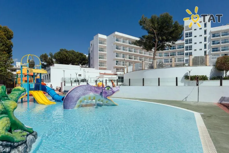 Фото отеля ILUNION Palmanova Mallorca 4* Maljorka Ispanija išorė ir baseinai
