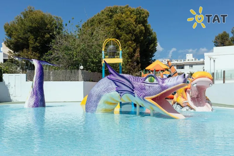 Фото отеля ILUNION Palmanova Mallorca 4* Maljorka Ispanija išorė ir baseinai
