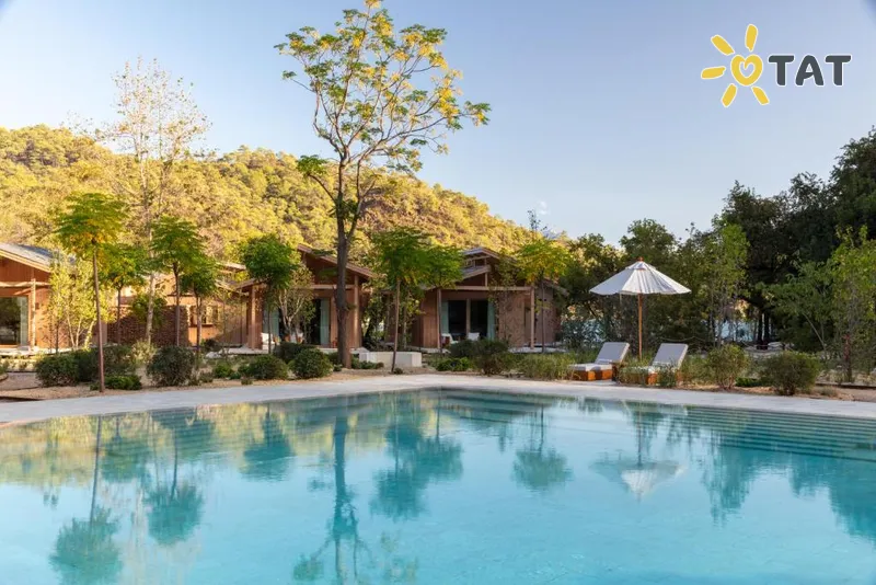 Фото отеля Ahama 5* Fethiye Turcija ārpuse un baseini