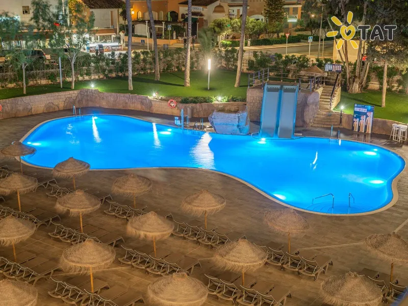 Фото отеля Roquetas el Palmeral Hotel 3* Коста де Альмерия Испания экстерьер и бассейны