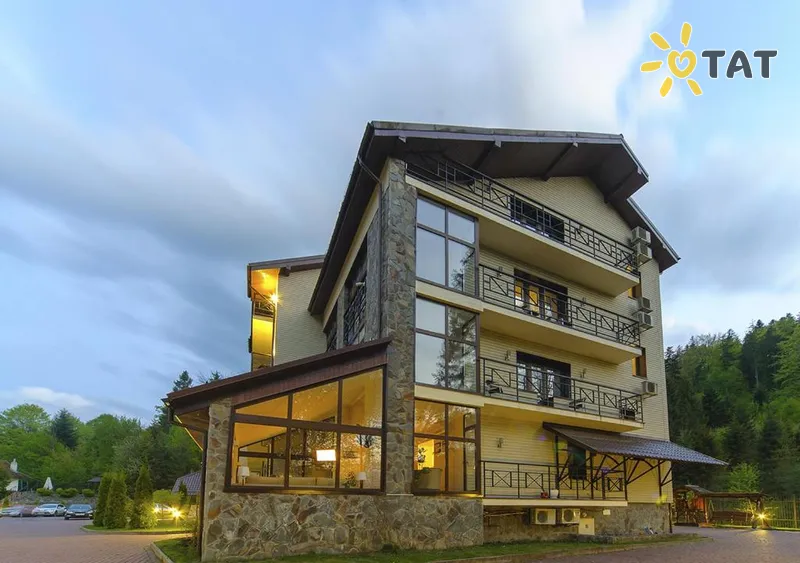 Фото отеля VitaPark Carpaty 4* Ždenijevas Ukraina – Karpatai išorė ir baseinai