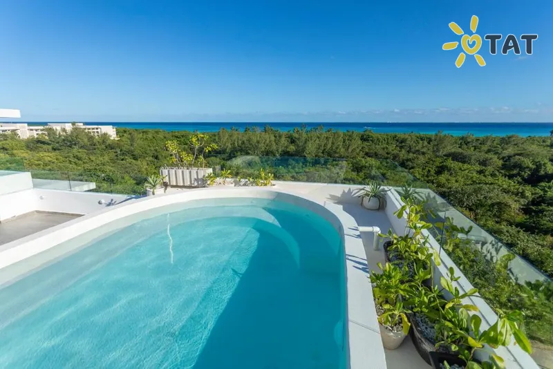 Фото отеля Suites Cielo y Mar 3* Плая дель Кармен Мексика экстерьер и бассейны