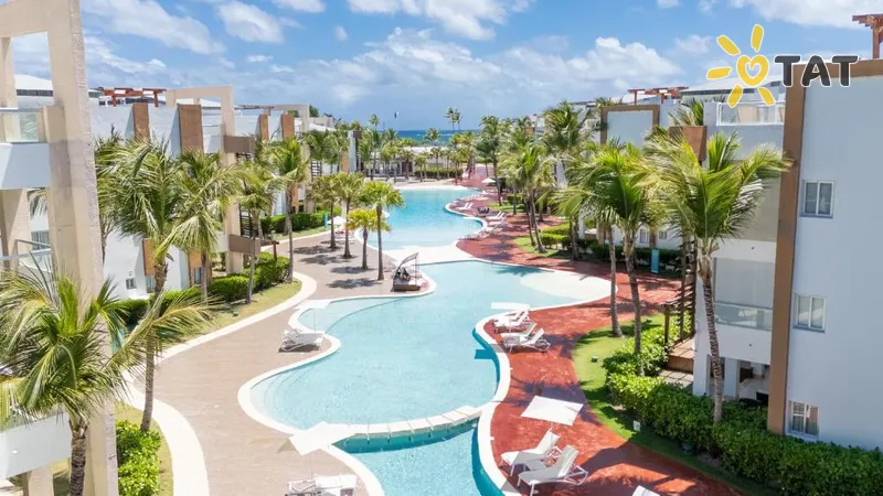 Фото отеля Bakour Punta Cana Suites 5* Пунта Кана Доминикана экстерьер и бассейны