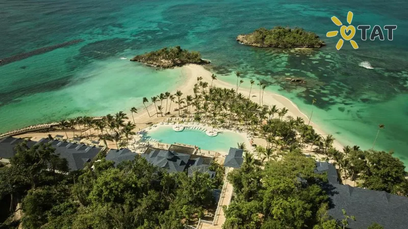 Фото отеля Cayo Levantado Resort - All Inclusive 5* Самана Доминикана пляж