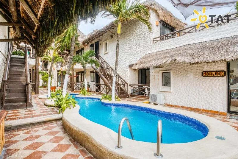 Фото отеля Mimi del Mar 3* Plaja del Karmena Meksika ārpuse un baseini