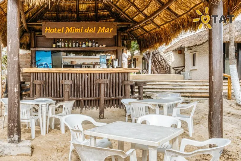 Фото отеля Mimi del Mar 3* Plaja del Karmena Meksika bāri un restorāni