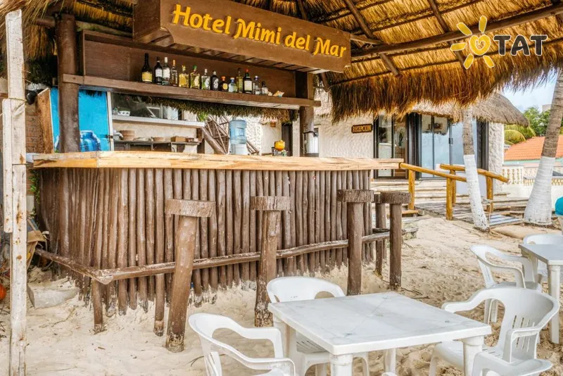 Фото отеля Mimi del Mar 3* Plaja del Karmena Meksika bāri un restorāni