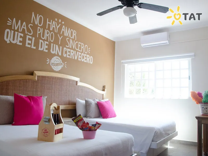 Фото отеля Mala Vecindad Playa Hotel 3* Plaja del Karmena Meksika cipariem