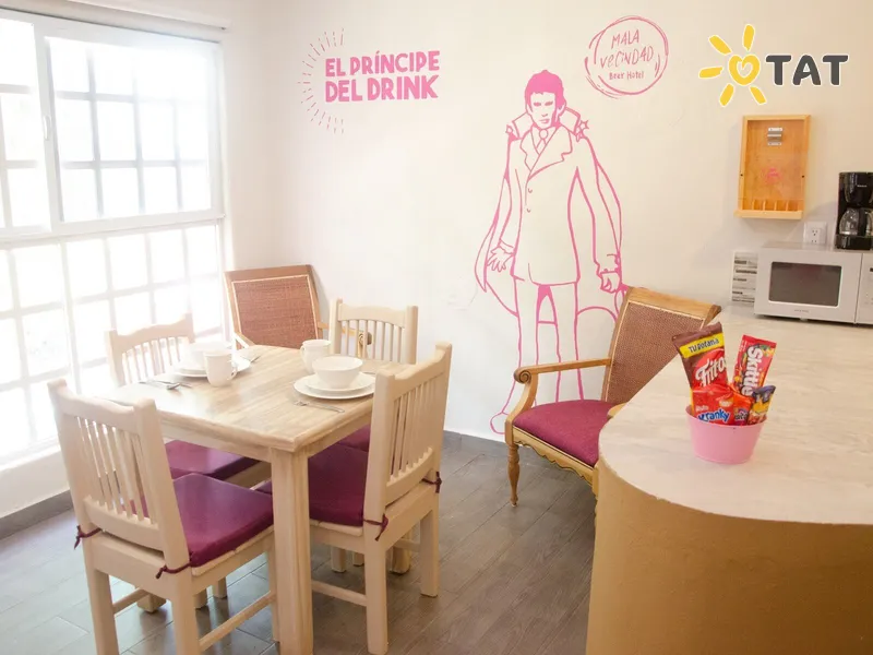 Фото отеля Mala Vecindad Playa Hotel 3* Plaja del Karmena Meksika cipariem