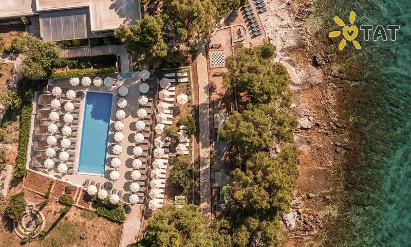 Фото отеля Aminess Younique Senses Resort 3* о. Хвар Хорватия экстерьер и бассейны