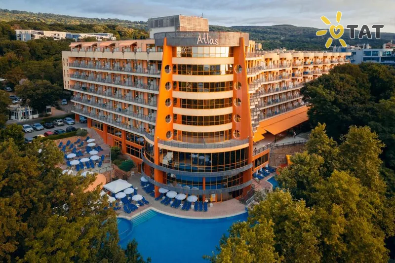 Фото отеля Atlas Hotel 4* Золотые пески Болгария экстерьер и бассейны