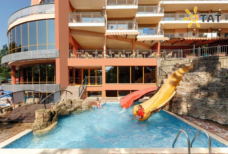 Фото отеля Atlas Hotel 4* Золотые пески Болгария экстерьер и бассейны
