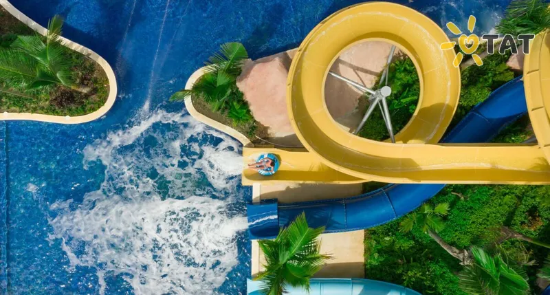 Фото отеля Dreams La Romana 5* Bayaibe Dominikos Respublika vandens parkas, kalneliai