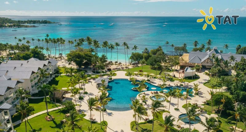 Фото отеля Dreams La Romana 5* Bayaibe Dominikos Respublika išorė ir baseinai