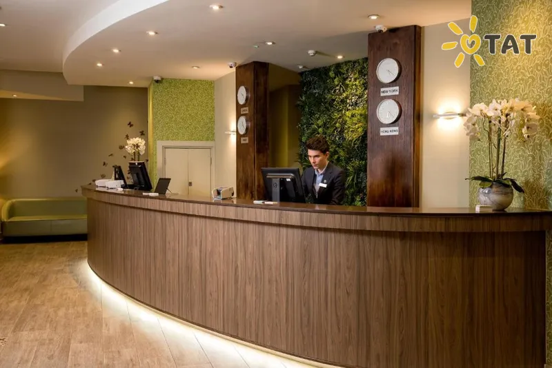 Фото отеля Bedford Hotel 2* Londona Lielbritānija vestibils un interjers