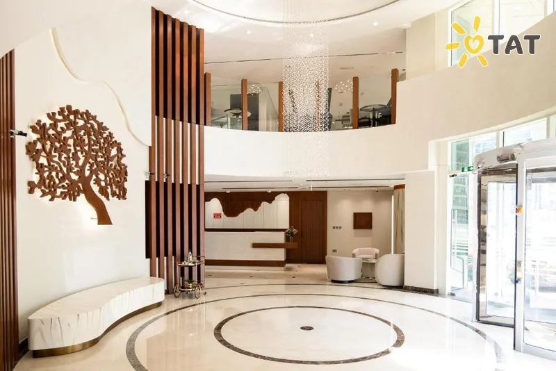 Фото отеля Jannah Executive Hotel Apartments 4* Абу Даби ОАЭ лобби и интерьер