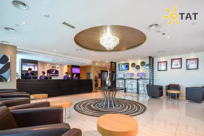 Фото отеля Premier Inn Abu Dhabi Capital Centre 3* Abu Dabis JAE fojė ir interjeras