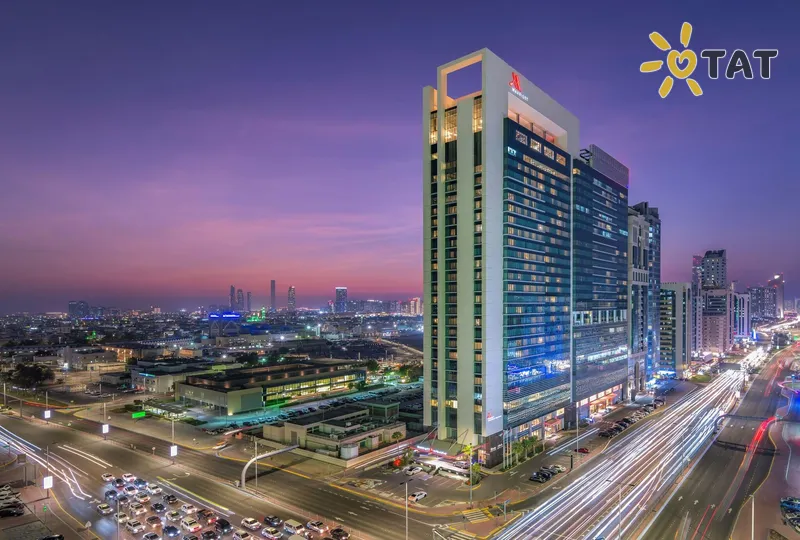 Фото отеля Marriott Executive Apartments Downtown Abu Dhabi 4* Абу Даби ОАЭ экстерьер и бассейны