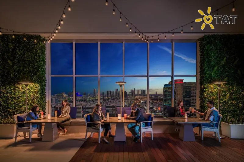 Фото отеля Marriott Executive Apartments Downtown Abu Dhabi 4* Абу Даби ОАЭ бары и рестораны