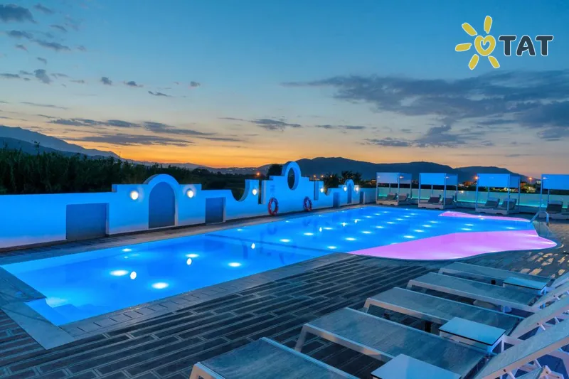 Фото отеля Apollo Hotel 3* о. Крит – Ханья Греция экстерьер и бассейны