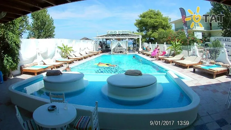 Фото отеля Cavo D'Oro Complex 3* о. Корфу Греция экстерьер и бассейны