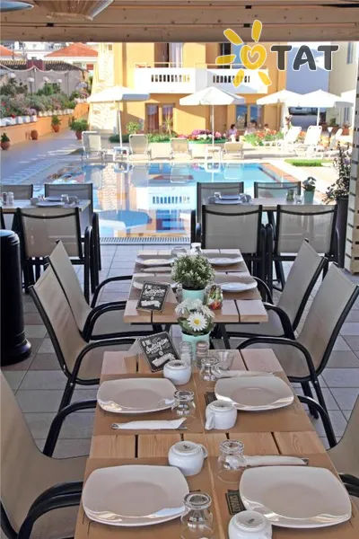 Фото отеля Esperides Beach Hotel Apartments 4* о. Крит – Ханья Греция бары и рестораны