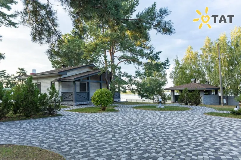 Фото отеля Perlyna Resort 4* Čerkasai Ukraina išorė ir baseinai