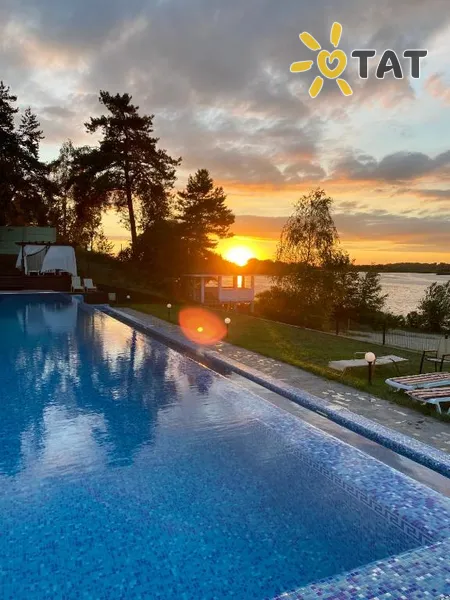 Фото отеля Perlyna Resort 4* Čerkasai Ukraina išorė ir baseinai