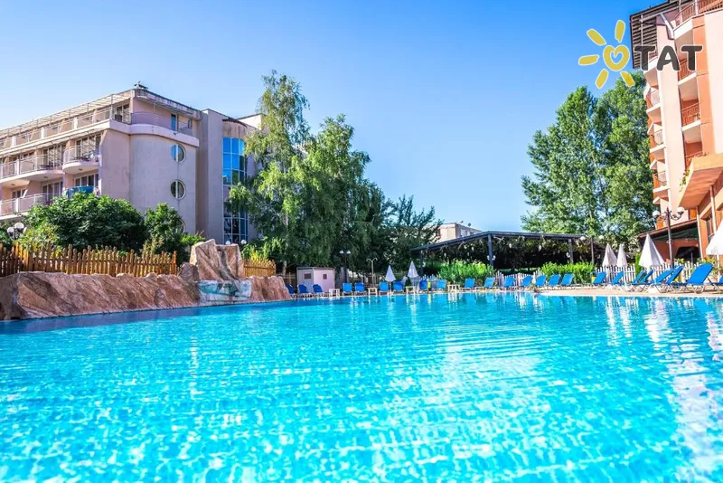Фото отеля Izola Paradise Hotel 4* Солнечный берег Болгария экстерьер и бассейны
