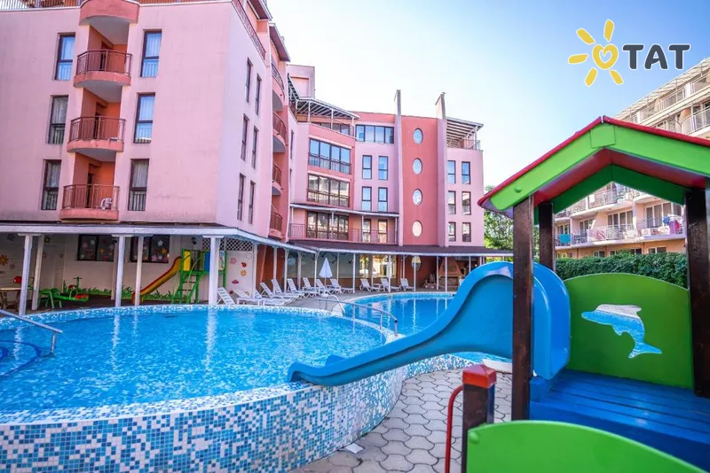 Фото отеля Izola Paradise Hotel 4* Солнечный берег Болгария экстерьер и бассейны
