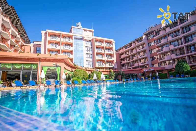 Фото отеля Izola Paradise Hotel 4* Солнечный берег Болгария экстерьер и бассейны
