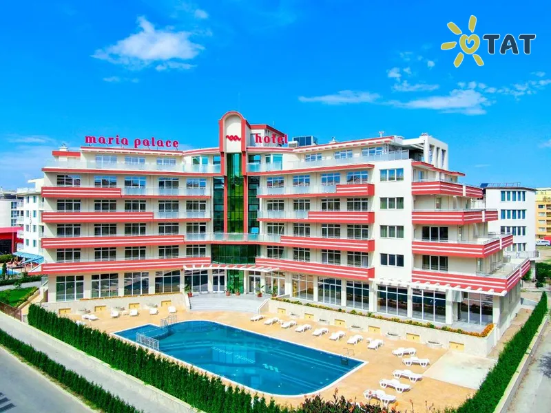 Фото отеля Maria Palace Hotel 4* Солнечный берег Болгария экстерьер и бассейны