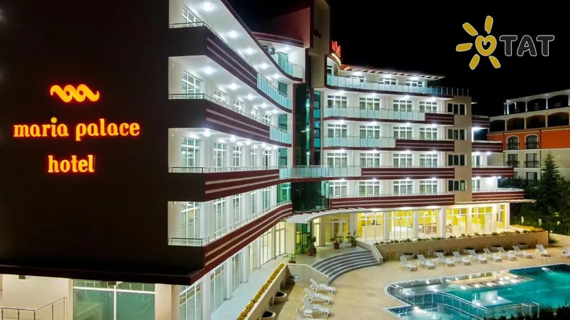 Фото отеля Maria Palace Hotel 4* Солнечный берег Болгария экстерьер и бассейны