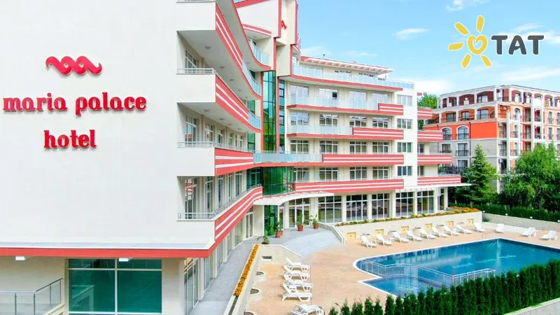 Фото отеля Maria Palace Hotel 4* Солнечный берег Болгария экстерьер и бассейны
