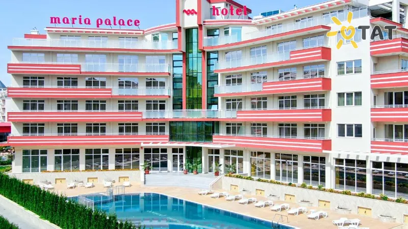Фото отеля Maria Palace Hotel 4* Солнечный берег Болгария экстерьер и бассейны
