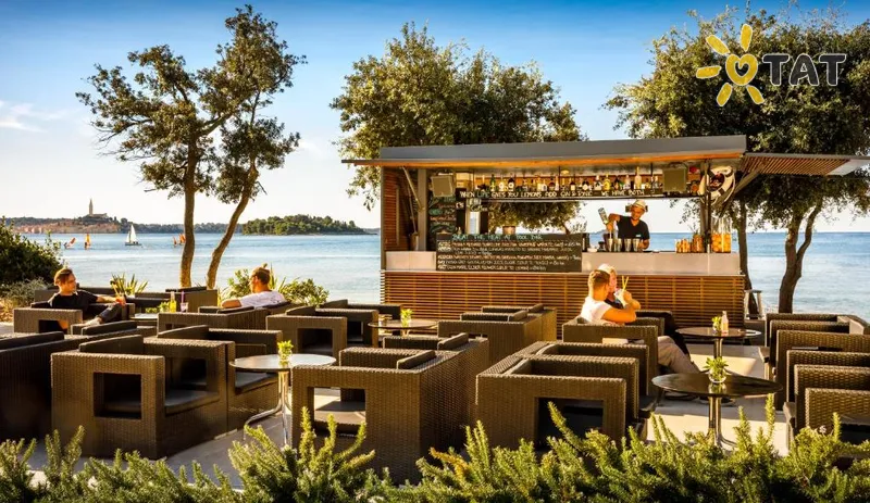 Фото отеля Maistra Camping Amarin Mobile homes 4* Rovinj Kroatija barai ir restoranai