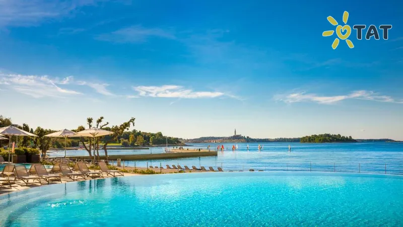 Фото отеля Maistra Camping Amarin Mobile homes 4* Rovinj Kroatija išorė ir baseinai
