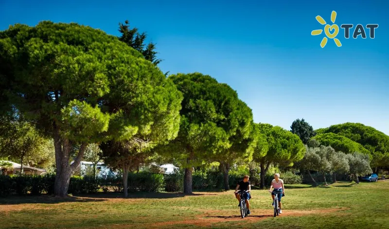 Фото отеля Maistra Camping Amarin Mobile homes 4* Rovinj Kroatija išorė ir baseinai