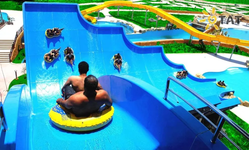 Фото отеля Albatros Jungle Aqua Park Resort 4* Хургада Египет аквапарк, горки
