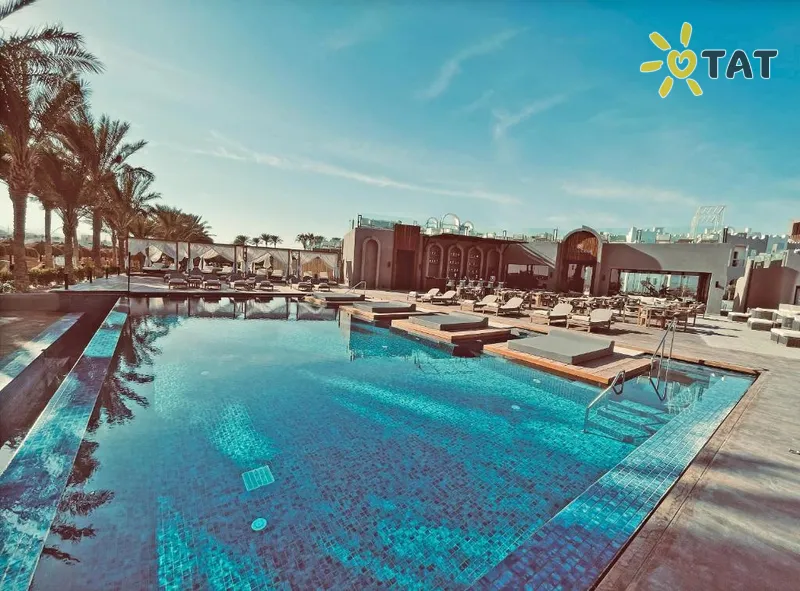 Фото отеля Sunrise Tucana Resort Grand Select 5* Makadi įlanka Egiptas išorė ir baseinai