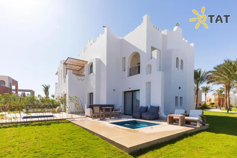 Фото отеля Sunrise Tucana Resort Grand Select 5* Makadi įlanka Egiptas išorė ir baseinai